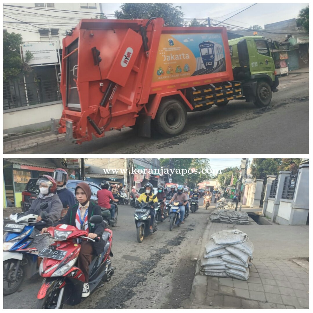 Sudin Kebersihan Jakut Terkesan Tutup Mata Jalan Berdebu Bau Busuk Dampak Garasi Truk Sampah Di Jln Tipar Cakung