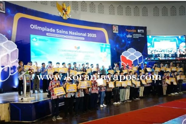DKI Jakarta Juara Umum Olimpiade Sains Nasional 2025