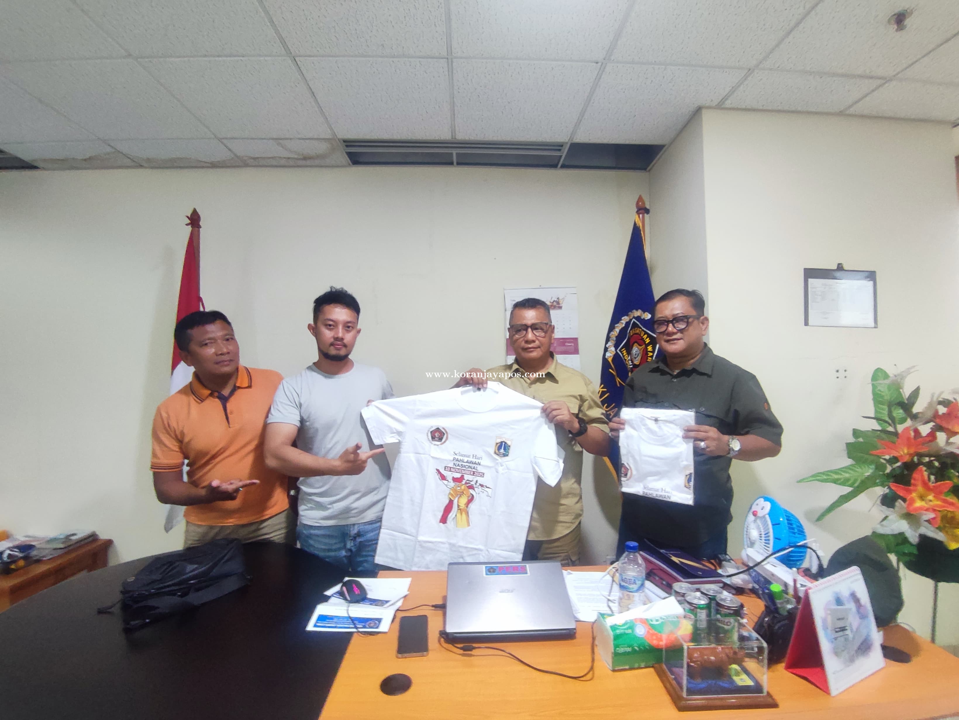 Dukung Penuh Fun Walk Ketua PWI DKI Ini Momentum Merawat Semangat Kepahlawanan